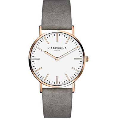 Liebeskind Berlin Relógio de pulso LT-0405-LQ IP dourado rosa, Cinzento-ouro rosa, Ouro rosa / cinzento Liebeskind Berlin Relógio de pulso LT-0405-LQ IP dourado rosa, Cinzento-ouro rosa, Ouro rosa / cinzento