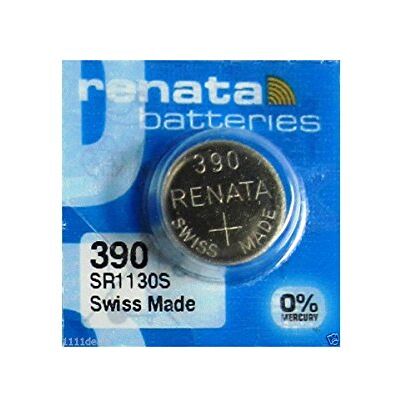 Renata 390 PRCL2289 Pilha para relógio Renata 390 PRCL2289 Pilha para relógio