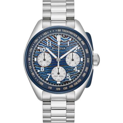 Bulova Reloj cronógrafo de Cuarzo para Hombre con Correa de Acero Inoxidable Bulova Reloj cronógrafo de Cuarzo para Hombre con Correa de Acero Inoxidable