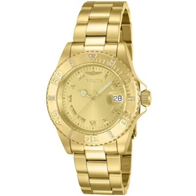 INVICTA Pro Diver , 12821 Reloj de cuarzo de acero inoxidable para hombre, 40 mm, tono dorado y oro rosa INVICTA Pro Diver , 12821 Reloj de cuarzo de acero inoxidable para hombre, 40 mm, tono dorado y oro rosa