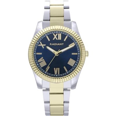 Radiant Relógio Sirene 37 mm Blue Dial BITONE IPG BRACELE / 3 ATM Radiant Relógio Sirene 37 mm Blue Dial BITONE IPG BRACELE / 3 ATM