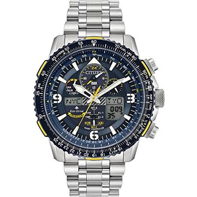Citizen Herren-Uhren Analog Funk 32022712, Prata, Tamanho único Citizen Herren-Uhren Analog Funk 32022712, Prata, Tamanho único