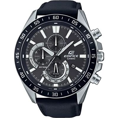 Casio Relógio Cronógrafo Masculino de Quartzo Edifice, Prata Casio Relógio Cronógrafo Masculino de Quartzo Edifice, Prata