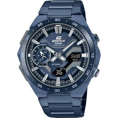 Casio Relógio analógico de quartzo unissexo com correia de , pulseira, azul, pulseira Casio Relógio analógico de quartzo unissexo com correia de , pulseira, azul, pulseira