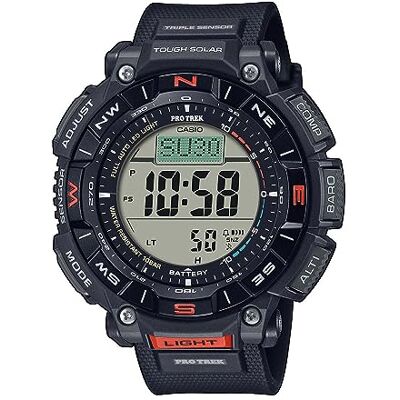 Casio Relógio de pulso para homens com alarme Casio Relógio de pulso para homens com alarme