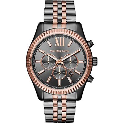 Michael Kors LEXINGTON Cronógrafo para homens maciço Michael Kors LEXINGTON Cronógrafo para homens maciço