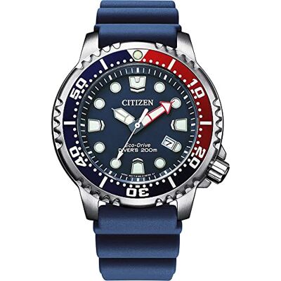 Citizen Herren-Uhren Analog Eco-Drive 32024733, azul, Tamanho único, tira Citizen Herren-Uhren Analog Eco-Drive 32024733, azul, Tamanho único, tira