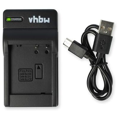 vhbw Carregador USB-C compatível com Canon IXUS 185, câmara de vídeo 190/bateria + cabo USB-C LED vhbw Carregador USB-C compatível com Canon IXUS 185, câmara de vídeo 190/bateria + cabo USB-C LED
