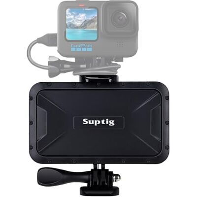 Suptig Carregador portátil, bateria externa impermeável de 7800 mAh, compatível com GoPro Hero 13 Hero 12 Hero 11 Hero 10 Hero 9/8/7/6/5/4/Hero Session dji Osmo câmara digital e Smartphone Suptig Carregador portátil, bateria externa impermeável de 7800 mAh, compatível com GoPro Hero 13 Hero 12 Hero 11 Hero 10 Hero 9/8/7/6/5/4/Hero Session dji Osmo câmara digital e Smartphone
