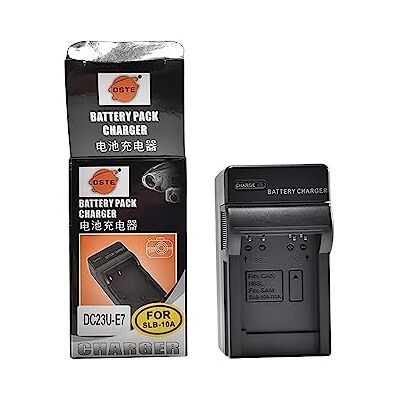 DSTE Baterias carregadores compatível com Canon NB-6L Samsung SLB-10A SLB-11A Battery as CB-2LYE DSTE Baterias carregadores compatível com Canon NB-6L Samsung SLB-10A SLB-11A Battery as CB-2LYE