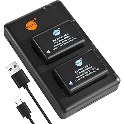 DSTE 2 peças DMW-BMB9 Bateria e carregador compatível para Panasonic Lumix DMC-FZ40, DMC-FZ45, DMC-FZ48, DMC-FZ60, DMC-FZ62, DMC-FZ70, DMC-FZ100, DMC-FZ150 DSTE 2 peças DMW-BMB9 Bateria e carregador compatível para Panasonic Lumix DMC-FZ40, DMC-FZ45, DMC-FZ48, DMC-FZ60, DMC-FZ62, DMC-FZ70, DMC-FZ100, DMC-FZ150