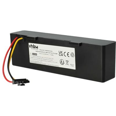 vhbw Bateria compatível com Xiaomi Mijia 2, STYTJ02YM Robot limpeza (2600 mAh, 14,4 V, Li-Ion) STYTJ02YM robot limpieza (2600 mAh, 14,4 V, Li-Ion) vhbw Bateria compatível com Xiaomi Mijia 2, STYTJ02YM Robot limpeza (2600 mAh, 14,4 V, Li-Ion) STYTJ02YM robot limpieza (2600 mAh, 14,4 V, Li-Ion)