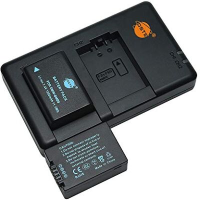 DSTE DE DMW-BMB9 BMB9E Bateria recarregável de substituição e carregador duplo compatível com câmaras Lumix DMC-FZ150, V-Lux2, V-Lux3, Leica BP-DC9, DC-FZ80, DC-FZ82, V-Lux2, V-Lux3, etc DSTE DE DMW-BMB9 BMB9E Bateria recarregável de substituição e carregador duplo compatível com câmaras Lumix DMC-FZ150, V-Lux2, V-Lux3, Leica BP-DC9, DC-FZ80, DC-FZ82, V-Lux2, V-Lux3, etc