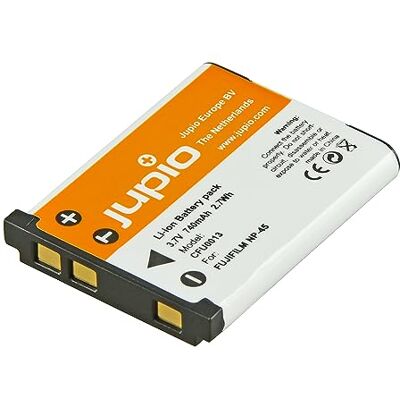 Jupio CFU0013 Bateria para Fujifilm NP-45 Fuji FinePix Fotografia e alimentação com bateria de iões de lítio de 3,7 V 740 mAh Jupio CFU0013 Bateria para Fujifilm NP-45 Fuji FinePix Fotografia e alimentação com bateria de iões de lítio de 3,7 V 740 mAh