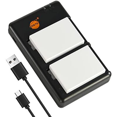 DSTE 2 peças LP-E8 bateria e carregador compatível para Canon EOS 550D 600D 650D 700D DSTE 2 peças LP-E8 bateria e carregador compatível para Canon EOS 550D 600D 650D 700D
