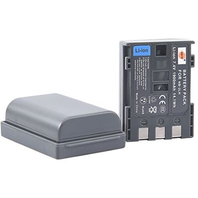 DSTE (2 unidades) NB-2L NB-2LH bateria de substituição compatível para BP-2L5, BP-2LH e Canon Optura 30, 40, 50, 60, 400, 500, PowerShot G7, G9, S30, S40, S45, S50, S60, S70, S80, HV. 2/E DSTE (2 unidades) NB-2L NB-2LH bateria de substituição compatível para BP-2L5, BP-2LH e Canon Optura 30, 40, 50, 60, 400, 500, PowerShot G7, G9, S30, S40, S45, S50, S60, S70, S80, HV. 2/E