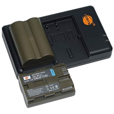DSTE BP-511 511A (2 unidades) Bateria recarregável de substituição e carregador duplo compatível com Canon EOS 5D 10D 30D 40D 50D Rebel 1D D60 300D D30 Kiss Powershot G5 Pro 1 G2 G3 G6 G1 Pro90 DSTE BP-511 511A (2 unidades) Bateria recarregável de substituição e carregador duplo compatível com Canon EOS 5D 10D 30D 40D 50D Rebel 1D D60 300D D30 Kiss Powershot G5 Pro 1 G2 G3 G6 G1 Pro90
