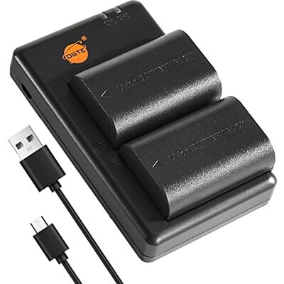 DSTE 2 peças LP-E6 LP-E6N (2600 mAh/7,4 V) bateria carregador compatível para Canon EOS R, EOS 5D Mark II, EOS 5D Mark III, EOS 6D, EOS 7D, EOS 60Da, EOS 70D, E OS 90D, XC10, XC15 DSTE 2 peças LP-E6 LP-E6N (2600 mAh/7,4 V) bateria carregador compatível para Canon EOS R, EOS 5D Mark II, EOS 5D Mark III, EOS 6D, EOS 7D, EOS 60Da, EOS 70D, E OS 90D, XC10, XC15