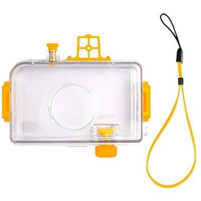 Kodak Capa impermeável de filme de médio fotograma EKTAR H35N e H35: Reutilizável, durável, submergível até 5 m, adequada para viagens (câmara, filme e bateria AAA não estão incluídas) Kodak Capa impermeável de filme de médio fotograma EKTAR H35N e H35: Reutilizável, durável, submergível até 5 m, adequada para viagens (câmara, filme e bateria AAA não estão incluídas)