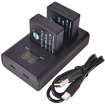 DSTE 2 Pack DMW-BLE9 Battery + Dual USB Quick Charger compatível com Panasonic Lumix DMC-GF3 DMC-GF5 DMC-GF6 DMC-GX7 Cameras as DMW-BLE9E DMW-BLE9PP DMW-BLG10 DSTE 2 Pack DMW-BLE9 Battery + Dual USB Quick Charger compatível com Panasonic Lumix DMC-GF3 DMC-GF5 DMC-GF6 DMC-GX7 Cameras as DMW-BLE9E DMW-BLE9PP DMW-BLG10