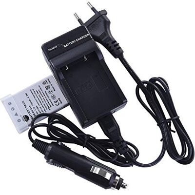 DSTE EN-EL5 ENEL5 Bateria e carregador compatível para Nikon Coolpix P510 P520 P530 P5000 P5100 P6000 P80 P90 P100 P500 DSTE EN-EL5 ENEL5 Bateria e carregador compatível para Nikon Coolpix P510 P520 P530 P5000 P5100 P6000 P80 P90 P100 P500