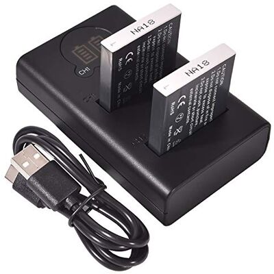 DSTE 2X NB-6L substituição bateria carregador USB duplo com ecrã LCD compatível para NB-6LH e Canon PowerShot X500, SD3500, SD4000, IS SX275, SX510, SX600, SX610, SX710, HS D10, D 20, ELPH 500 HS DSTE 2X NB-6L substituição bateria carregador USB duplo com ecrã LCD compatível para NB-6LH e Canon PowerShot X500, SD3500, SD4000, IS SX275, SX510, SX600, SX610, SX710, HS D10, D 20, ELPH 500 HS