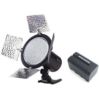 YONGNUO YN-216 YN216 Pro luz de vídeo LED 3200K 5500K para Canon Nikon DSLR DV da câmara e câmara de vídeo com WINGONEER NP-F770 bateria e carregador de bateria YONGNUO YN-216 YN216 Pro luz de vídeo LED 3200K 5500K para Canon Nikon DSLR DV da câmara e câmara de vídeo com WINGONEER NP-F770 bateria e carregador de bateria
