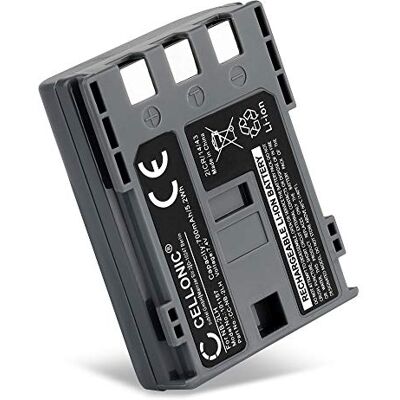 CELLONIC Bateria compatível com Canon VIXIA HF R10, PowerShot G7, BP-2L5 700 mAh, 7,4 V, iões de lítio para Canon PowerShot G9, MD101, S70, S80, ZR100, ZR200, S50, LEGRIA HF R16, S45, HG10, S40 CELLONIC Bateria compatível com Canon VIXIA HF R10, PowerShot G7, BP-2L5 700 mAh, 7,4 V, iões de lítio para Canon PowerShot G9, MD101, S70, S80, ZR100, ZR200, S50, LEGRIA HF R16, S45, HG10, S40