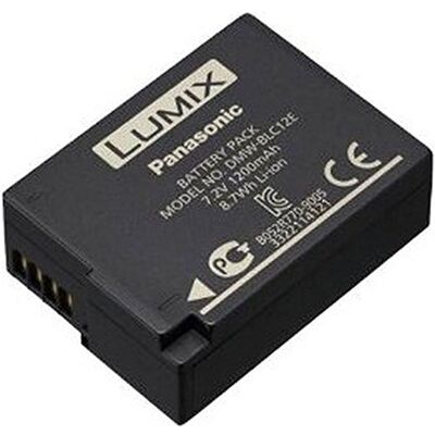 Panasonic Lumix DMW-BLC12 Bateria oficial para câmaras Lumix (série FZ300/1000/1000 II/2000, série G7/80/G90) Panasonic Lumix DMW-BLC12 Bateria oficial para câmaras Lumix (série FZ300/1000/1000 II/2000, série G7/80/G90)