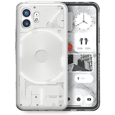TUDIA LUCION Compatível com capa Nothing Phone (2), para-choques de TPU à prova de choques anti-amarelecimento transparente rígido Back Ultra Slim Grip proteção para Nothing (2) 2023 transparente TUDIA LUCION Compatível com capa Nothing Phone (2), para-choques de TPU à prova de choques anti-amarelecimento transparente rígido Back Ultra Slim Grip proteção para Nothing (2) 2023 transparente
