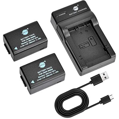 DSTE 2 peças DMW-BMB9 DMW-BMB9E bateria e carregador compatível com Panasonic Lumix DMC-FZ40, DMC-FZ45, DMC-FZ60, DMC-FZ62, DMC-FZ70, DMC-FZ72, DMC-FZ100 DSTE 2 peças DMW-BMB9 DMW-BMB9E bateria e carregador compatível com Panasonic Lumix DMC-FZ40, DMC-FZ45, DMC-FZ60, DMC-FZ62, DMC-FZ70, DMC-FZ72, DMC-FZ100