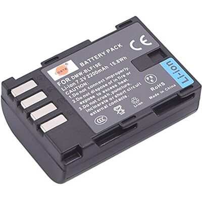DSTE DMW-BLF19 Bateria compatível para Panasonic DMC-GH3, DMC-GH3AGK, DMC-GH3GK, DMC-GH3H, DMC-GH4 DSTE DMW-BLF19 Bateria compatível para Panasonic DMC-GH3, DMC-GH3AGK, DMC-GH3GK, DMC-GH3H, DMC-GH4