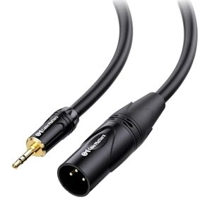 Cable Matters (8,9 mm) Cabo 3,5mm para XLR (Cabo XLR para 3,5mm) Macho para Macho 1,83 Metros Cable Matters (8,9 mm) Cabo 3,5mm para XLR (Cabo XLR para 3,5mm) Macho para Macho 1,83 Metros
