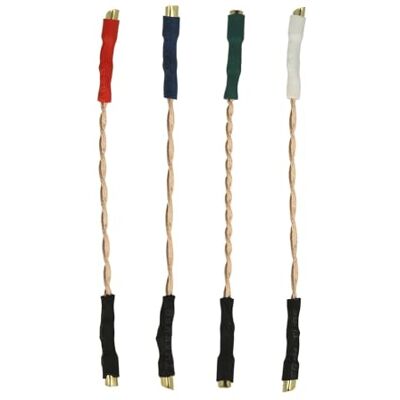 THAKKER HLW-50C 6N-OFC Conjunto de cabos de cabeça fios de cobre sem oxigénio (6N-OFC: 99,999%) isolamento de teflon 50 mm de comprimento THAKKER HLW-50C 6N-OFC Conjunto de cabos de cabeça fios de cobre sem oxigénio (6N-OFC: 99,999%) isolamento de teflon 50 mm de comprimento