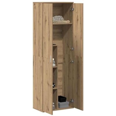 vidaXL Highboard 60 x 35 x 180 cm, madeira de engenharia, carvalho Artisan O acabamento artesanal em carvalho dá um toque contemporâneo e acolhedor ao seu espaço, vidaXL Highboard 60 x 35 x 180 cm, madeira de engenharia, carvalho Artisan O acabamento artesanal em carvalho dá um toque contemporâneo e acolhedor ao seu espaço,