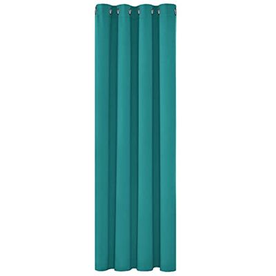 DECONOVO - Cortina térmica - Turquesa - 132x214 cm - Cortina DECONOVO - Cortina térmica - Turquesa - 132x214 cm - Cortina