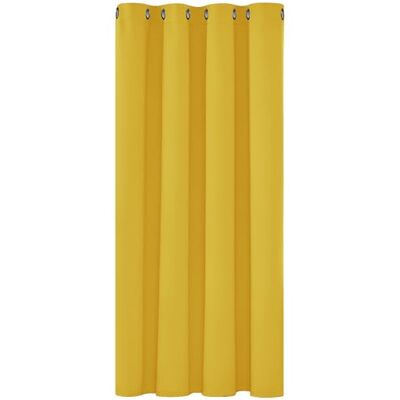 Deconovo Tende Oscuranti Termiche per Casa Moderne - 132x138 cm - Amarelo - 1 peça - Curtain Deconovo Tende Oscuranti Termiche per Casa Moderne - 132x138 cm - Amarelo - 1 peça - Curtain