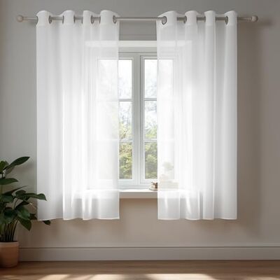 DECONOVO - Tende in Voile con Anelli - Curtains DECONOVO - Tende in Voile con Anelli - Curtains