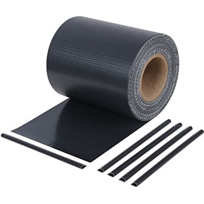 WOLTU - Ringhiera Oscurante PVC - Preto - rolo de privacidade WOLTU - Ringhiera Oscurante PVC - Preto - rolo de privacidade