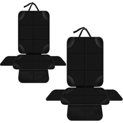 Alfheim 2 Peças Protetor para Assento de Carro para Crianças, Protetores de Carro Cobertura para Bebê Compatível com ISOFIX, Impermeável Antiderrapante Proteção Lateral com Grande Bolso de Alfheim 2 Peças Protetor para Assento de Carro para Crianças, Protetores de Carro Cobertura para Bebê Compatível com ISOFIX, Impermeável Antiderrapante Proteção Lateral com Grande Bolso de
