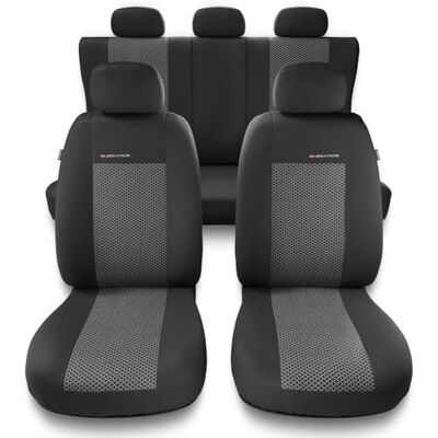 Mossa Capas universais para assentos de carro adequadas para Seat Leon I, II, III, IV (1999- ) UNE-2 Hatchback, Sportstourer Mossa Capas universais para assentos de carro adequadas para Seat Leon I, II, III, IV (1999- ) UNE-2 Hatchback, Sportstourer