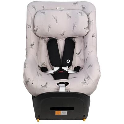JYOKO Kids Capa de algodão para cadeira de carro compatível com Maxi Cosi Mica Eco I-Size (Giraffe) JYOKO Kids Capa de algodão para cadeira de carro compatível com Maxi Cosi Mica Eco I-Size (Giraffe)