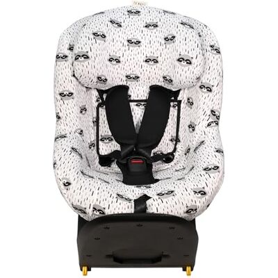 JYOKO Kids Capa de algodão para cadeira de carro compatível com Maxi Cosi Pearl 360 e Mica Pro I-Size (Raccoon) JYOKO Kids Capa de algodão para cadeira de carro compatível com Maxi Cosi Pearl 360 e Mica Pro I-Size (Raccoon)