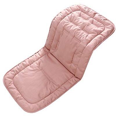 Miracle Baby Almofada de carrinho de bebé, tapete para cadeira de passeio universal respirável, almofada de passeio para carrinho de bebé e assento de carro, 100% algodão (cinzento rosa) Miracle Baby Almofada de carrinho de bebé, tapete para cadeira de passeio universal respirável, almofada de passeio para carrinho de bebé e assento de carro, 100% algodão (cinzento rosa)