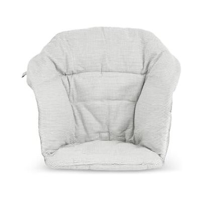 Stokke Almofada Clikk, Nordic Grey compatível com a cadeira Clikk Fornece suporte ao bebé Feito com algodão orgânico reversível e lavável na máquina para crianças dos 6 aos 36 meses Stokke Almofada Clikk, Nordic Grey compatível com a cadeira Clikk Fornece suporte ao bebé Feito com algodão orgânico reversível e lavável na máquina para crianças dos 6 aos 36 meses