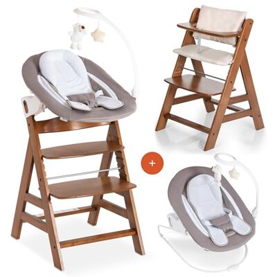 hauck Alpha Plus Newborn Set Deluxe Cadeira evolutiva bebé com espreguiçadeira, almofada e arnês espreguiçadeira alta reclinável desde o nascimento cadeira de madeira infantil regulável cadeiras hauck Alpha Plus Newborn Set Deluxe Cadeira evolutiva bebé com espreguiçadeira, almofada e arnês espreguiçadeira alta reclinável desde o nascimento cadeira de madeira infantil regulável cadeiras