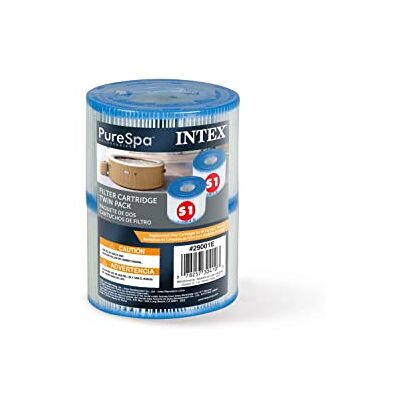 Intex PureSpa Tipo S1 cartucho de filtro para 2 unidades Intex PureSpa Tipo S1 cartucho de filtro para 2 unidades