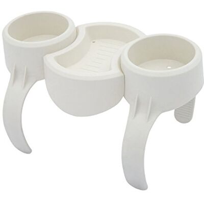 Bestway Lay-Z-Spa Suporte para bebidas, 26,5 x 13,5 x 23, cor branca Bestway Lay-Z-Spa Suporte para bebidas, 26,5 x 13,5 x 23, cor branca