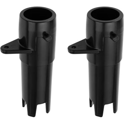 VGOL 2 peças adaptador de mangueira de insuflar e insuflar de banheira válvula de esvaziamento de substituição compatível com Bestway compatível com Coleman cor preta VGOL 2 peças adaptador de mangueira de insuflar e insuflar de banheira válvula de esvaziamento de substituição compatível com Bestway compatível com Coleman cor preta