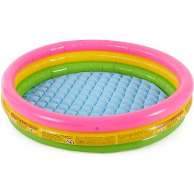Intex Piscina insuflável 3 aros Sunset 147 x 33 cm, 275 litros (57422) Intex Piscina insuflável 3 aros Sunset 147 x 33 cm, 275 litros (57422)
